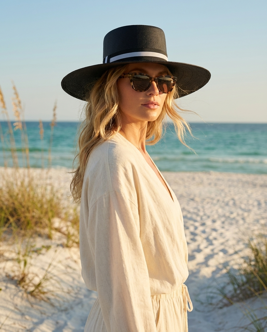30A Hair Co Authentic Panama Hat